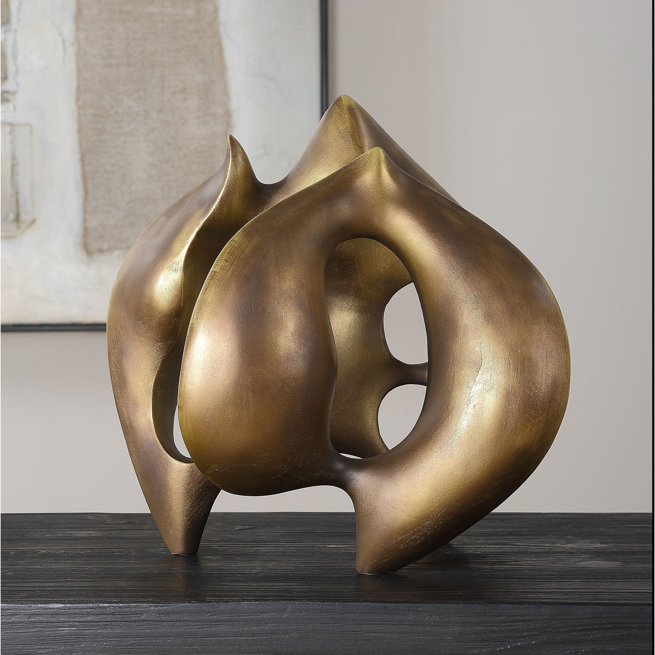 Celestial Flow 13.25 X 12.75 inch Sculpture